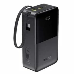 Baseus EnerFill FC51 Bipow2 Pro Digital Display Power Bank with Built-in Cable 30000mAh 22.5W - Cosmic Black